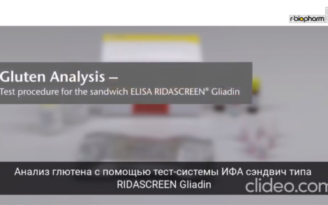 Видеоинструкция на русском R7001 RIDASCREEN® Глиадин 